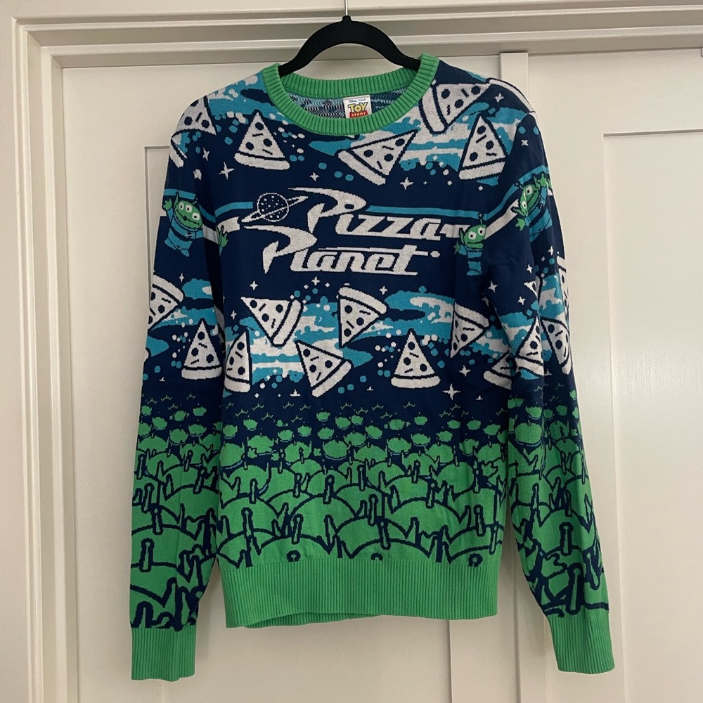 Box Lunch - Toy Story Pizza Planet Christmas Sweater
